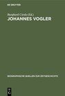 Buchcover Johannes Vogler
