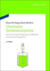 Buchcover Chemische Verfahrenstechnik