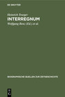 Buchcover Interregnum