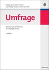 Buchcover Umfrage