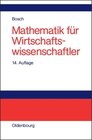 Buchcover Mathematik für Wirtschaftswissenschaftler