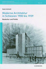 Buchcover Moderne Architektur in Schlesien 1900 bis 1939