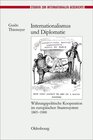 Buchcover Internationalismus und Diplomatie