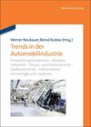Buchcover Trends in der Automobilindustrie