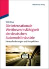 Buchcover Die internationale Wettbewerbsfähigkeit der deutschen Automobilindustrie