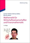 Buchcover Mathematik für Wirtschaftswissenschaftler und Finanzmathematik