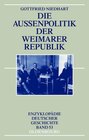 Buchcover Die Außenpolitik der Weimarer Republik