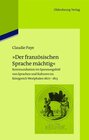 Buchcover "Der französischen Sprache mächtig"