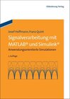 Buchcover Signalverarbeitung mit MATLAB und Simulink