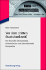 Buchcover Vor dem dritten Staatsbankrott?