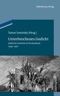 Buchcover Unterbrochenes Gedicht