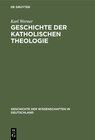 Buchcover Geschichte der katholischen Theologie