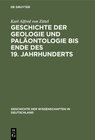 Buchcover Geschichte der Geologie und Paläontologie bis Ende des 19. Jahrhunderts