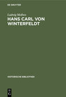 Buchcover Hans Carl von Winterfeldt
