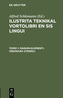 Buchcover Ilustrita Teknikal vortolibri en sis lingui / Mashin-elementi. Ordinara Utensili