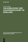 Buchcover Volksbildung und Volkswohlfahrt in England