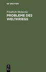 Buchcover Probleme des Weltkriegs