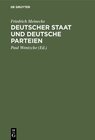Buchcover Deutscher Staat und Deutsche Parteien