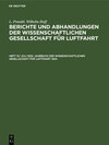 Buchcover L. Prandtl; Wilhelm Hoff: Berichte und Abhandlungen der Wissenschaftlichen... / Jahrbuch der Wissenschaftlichen Gesellsc