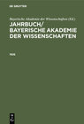 Buchcover Jahrbuch/ Bayerische Akademie der Wissenschaften / Jahrbuch/ Bayerische Akademie der Wissenschaften. 1926