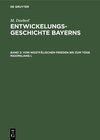 Buchcover M. Doeberl: Entwickelungsgeschichte Bayerns / Vom westfälischen Frieden bis zum Tode Maximilians I.