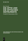 Buchcover Die Optik und die optischen Instrumente