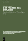 Buchcover Der Prozess des Eutyches