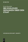 Buchcover IBN Khalduns Gedanken über den Staat