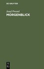 Buchcover Morgenblick