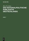 Hans Rosenberg: Die nationalpolitische Publizistik Deutschlands / Hans Rosenberg: Die nationalpolitische Publizistik Deu width=