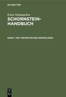 Buchcover Ernst Schumacher: Schornstein-Handbuch / Die theoretischen Grundlagen