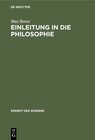 Buchcover Einleitung in die Philosophie