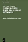 Buchcover Aug. Föppl: Vorlesungen über Technische Mechanik / Einführung in die Mechanik