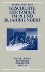 Buchcover Geschichte der Familie im 19. und 20. Jahrhundert