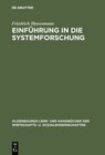 Buchcover Einführung in die Systemforschung