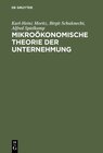 Buchcover Mikroökonomische Theorie der Unternehmung