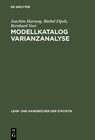 Buchcover Modellkatalog Varianzanalyse