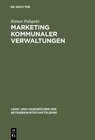 Buchcover Marketing kommunaler Verwaltungen