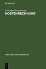 Buchcover Kostenrechnung