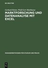 Buchcover Marktforschung und Datenanalyse mit EXCEL