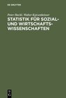 Buchcover Statistik für Sozial- und Wirtschaftswissenschaften