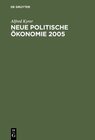 Buchcover Neue Politische Ökonomie 2005