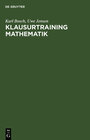 Buchcover Klausurtraining Mathematik
