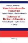 Buchcover Wirtschaftsinformatik-Wörterbuch - Dictionary of Economic Informatics