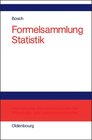 Buchcover Formelsammlung Statistik