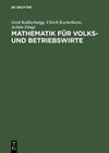 Buchcover Mathematik für Volks- und Betriebswirte
