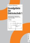 Buchcover Grundgebiete der Elektrotechnik 1