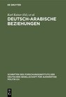 Buchcover Deutsch-arabische Beziehungen
