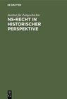 Buchcover NS-Recht in historischer Perspektive