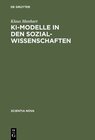 Buchcover KI-Modelle in den Sozialwissenschaften